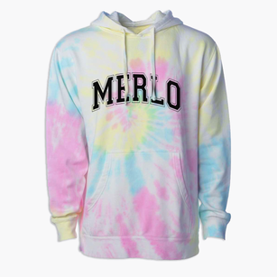Merlo Institute Of Environmental Technology Varsity Arch Premium Tie-Dye Hoodie
