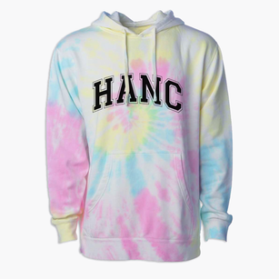 Hanc High School Varsity Arch Premium Tie-Dye Hoodie