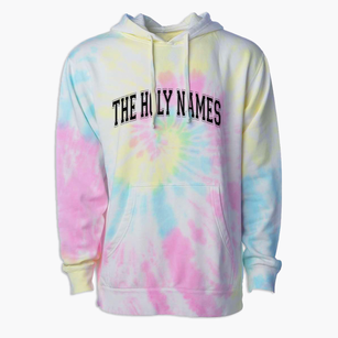 Academy Of The Holy Names High School Varsity Arch Premium Tie-Dye Hoodie