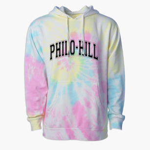 Philo-hill Magnet Academy Varsity Arch Premium Tie-Dye Hoodie