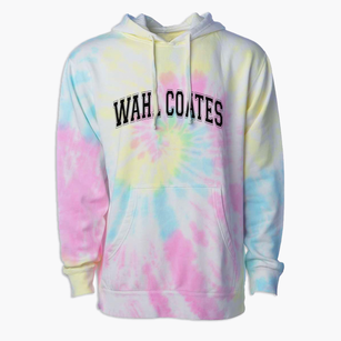 Wahl Coates School Varsity Arch Premium Tie-Dye Hoodie