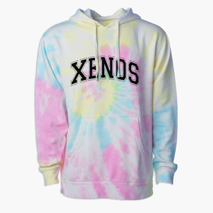 Xenos Christian School Varsity Arch Premium Tie-Dye Hoodie