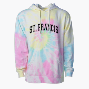 Saint Francis School Varsity Arch Premium Tie-Dye Hoodie