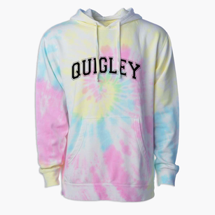 Quigley Catholic High School Varsity Arch Premium Tie-Dye Hoodie