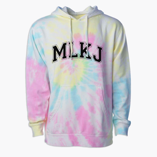 Martin Luther King Junior Elementary Varsity Arch Premium Tie-Dye Hoodie