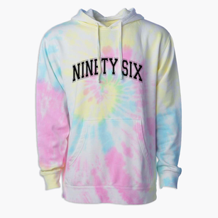 Ninety Six Elementary School Varsity Arch Premium Tie-Dye Hoodie