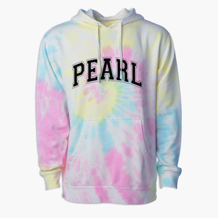 Pearl High School Varsity Arch Premium Tie-Dye Hoodie
