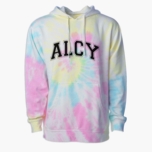 Alcy Sda Junior Academy Varsity Arch Premium Tie-Dye Hoodie