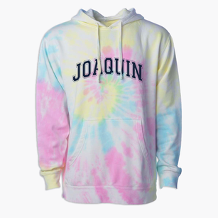 Joaquin Elementary School Varsity Arch Premium Tie-Dye Hoodie