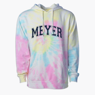 Meyer Varsity Arch Premium Tie-Dye Hoodie