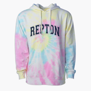 Repton Junior High School Varsity Arch Premium Tie-Dye Hoodie