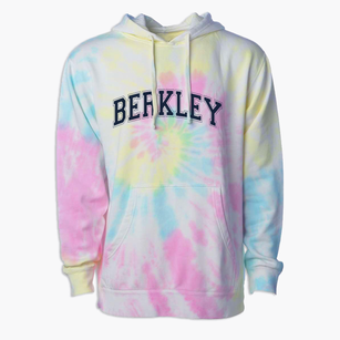 Berkley Campostella Ecc Varsity Arch Premium Tie-Dye Hoodie