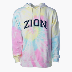 Zion Lutheran School Varsity Arch Premium Tie-Dye Hoodie