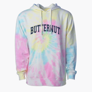 Butternut School Varsity Arch Premium Tie-Dye Hoodie