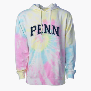 Penn Elementary School Varsity Arch Premium Tie-Dye Hoodie