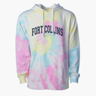 Fort Collins Sda School Varsity Arch Premium Tie-Dye Hoodie