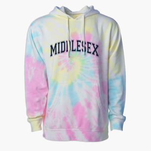 Middlesex Middle School Varsity Arch Premium Tie-Dye Hoodie
