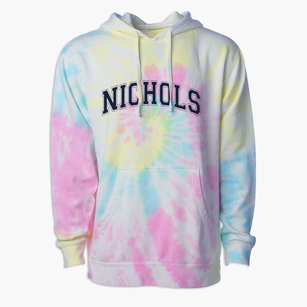 Nichols Elementary School Varsity Arch Premium Tie-Dye Hoodie