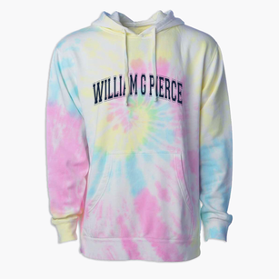 William G Pierce Middle School Varsity Arch Premium Tie-Dye Hoodie