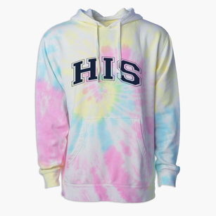 His Academy Christian Varsity Arch Premium Tie-Dye Hoodie