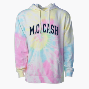 Maurice C. Cash Elementary School Varsity Arch Premium Tie-Dye Hoodie