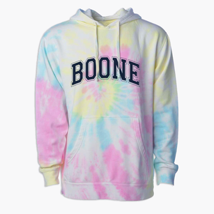 Boone Elementary School Varsity Arch Premium Tie-Dye Hoodie