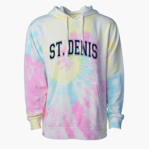 Saint Denis School Varsity Arch Premium Tie-Dye Hoodie