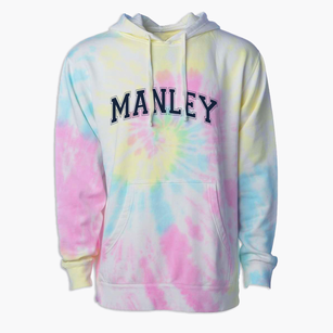 Manley Career Academy High School Varsity Arch Premium Tie-Dye Hoodie
