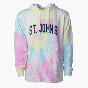 Saint John's Lutheran School Varsity Arch Premium Tie-Dye Hoodie