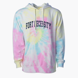 Fort Necessity Junior High School Varsity Arch Premium Tie-Dye Hoodie