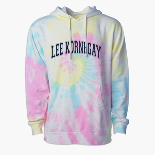 Lee Kornegay Middle School Varsity Arch Premium Tie-Dye Hoodie