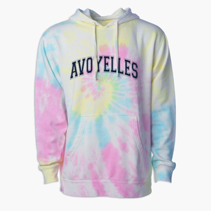 Avoyelles Public Charter School Varsity Arch Premium Tie-Dye Hoodie