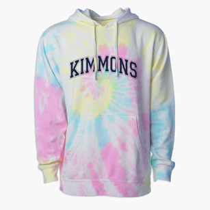 Kimmons Junior High School Varsity Arch Premium Tie-Dye Hoodie