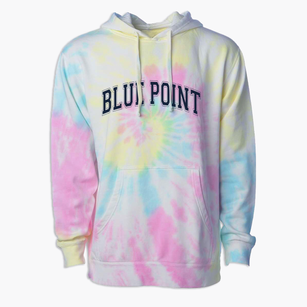 Blue Point School Varsity Arch Premium Tie-Dye Hoodie