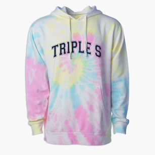 Triple S Christian School Varsity Arch Premium Tie-Dye Hoodie