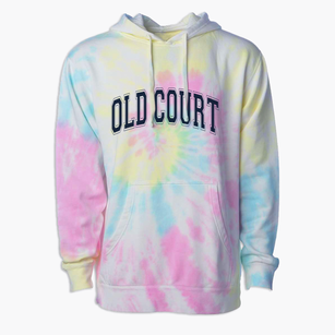 Old Court Middle School Varsity Arch Premium Tie-Dye Hoodie
