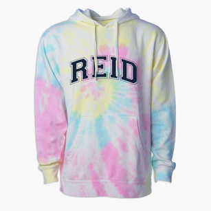 Reid Elementary School Varsity Arch Premium Tie-Dye Hoodie