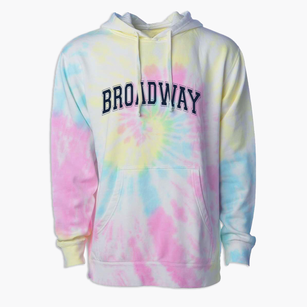Broadway Art Technology High School Varsity Arch Premium Tie-Dye Hoodie