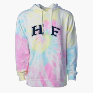 H F Epstein Hebrew Academy Varsity Arch Premium Tie-Dye Hoodie