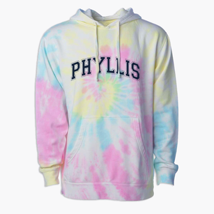 Ps 328 Phyllis Wheatley Varsity Arch Premium Tie-Dye Hoodie