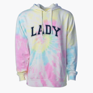 Ps 212 Lady Deborah Moody Varsity Arch Premium Tie-Dye Hoodie