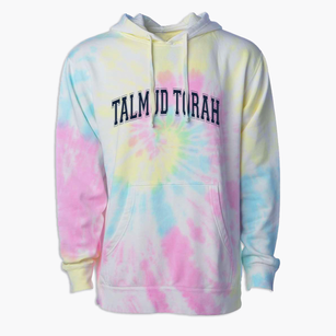 Talmud Torah Imrei Chaim School Varsity Arch Premium Tie-Dye Hoodie