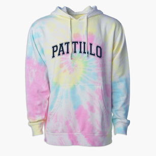 Pattillo Elementary School Varsity Arch Premium Tie-Dye Hoodie