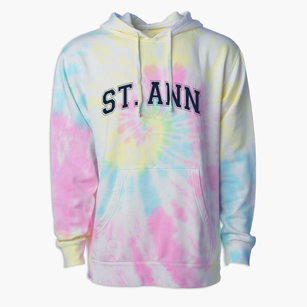 Saint Ann School Varsity Arch Premium Tie-Dye Hoodie