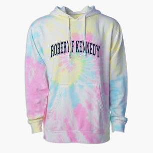 Robert F Kennedy Middle School Varsity Arch Premium Tie-Dye Hoodie