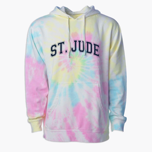 St. Jude Varsity Arch Premium Tie-Dye Hoodie