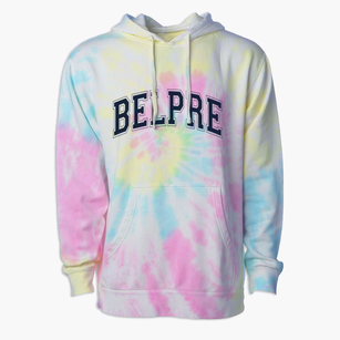 Belpre Middle School Varsity Arch Premium Tie-Dye Hoodie