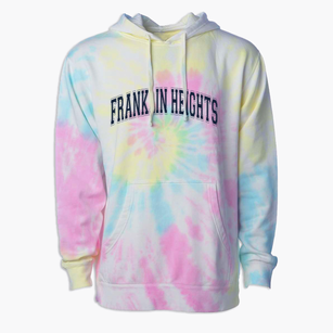 Franklin Heights High School Varsity Arch Premium Tie-Dye Hoodie