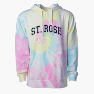 Saint Rose Elementary School Varsity Arch Premium Tie-Dye Hoodie