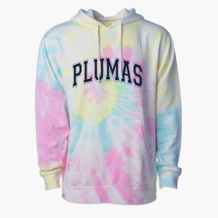 Plumas Elementary School Varsity Arch Premium Tie-Dye Hoodie